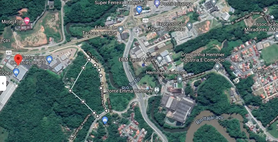 Terreno à venda, 34840 m por R$ 1.500.000,00 - Badenfurt - Blumenau/SC - foto 1