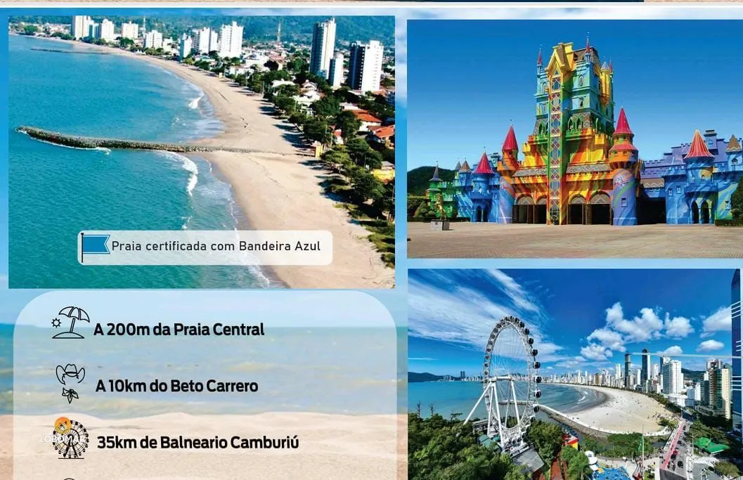 Lançamento apartamento com 2suítes centro de Balneário Piçarras SC! — foto 3