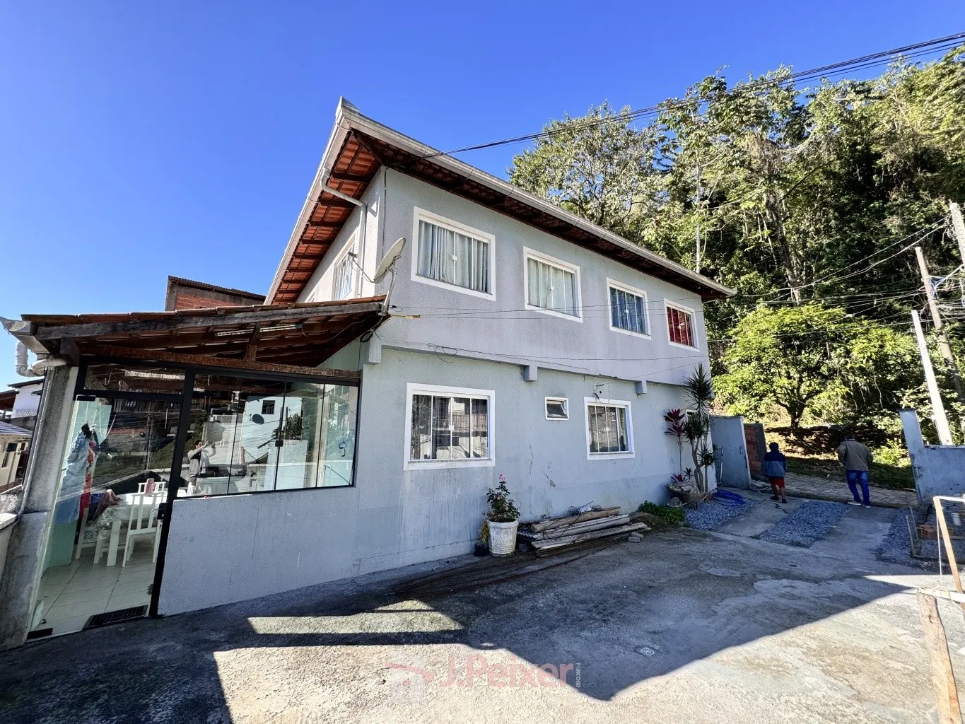 Casa com 10 apartamentos, ROI de 1.5% a.m, transversal Rua José Reuter no Bairro da Velha Central em Blumenau-SC — foto 2