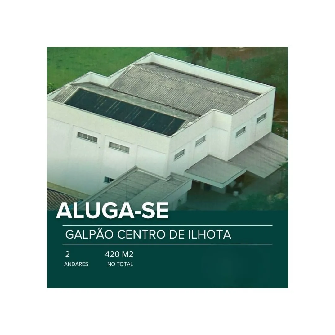 Galpão para locação com 420,00m2 em Ilhota. - foto 1