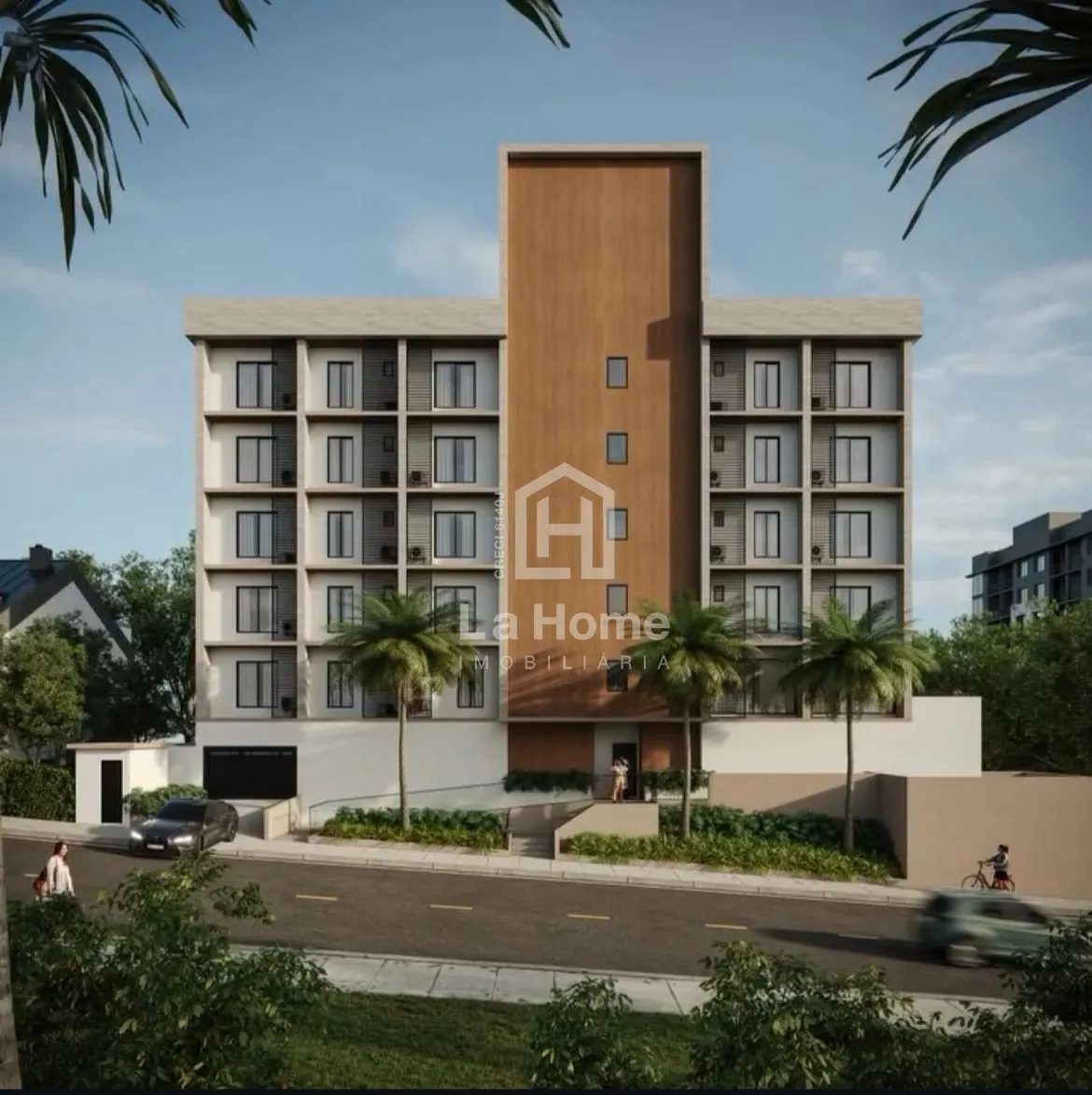 Apartamentos com 25,27m à venda em Blumenau, Bairro Garcia - (20% Entrada + 50 Parcelas + 5 Reforços) - Amaral & Stanke construtora. Entrega prevista para abril de 2028 - foto 1
