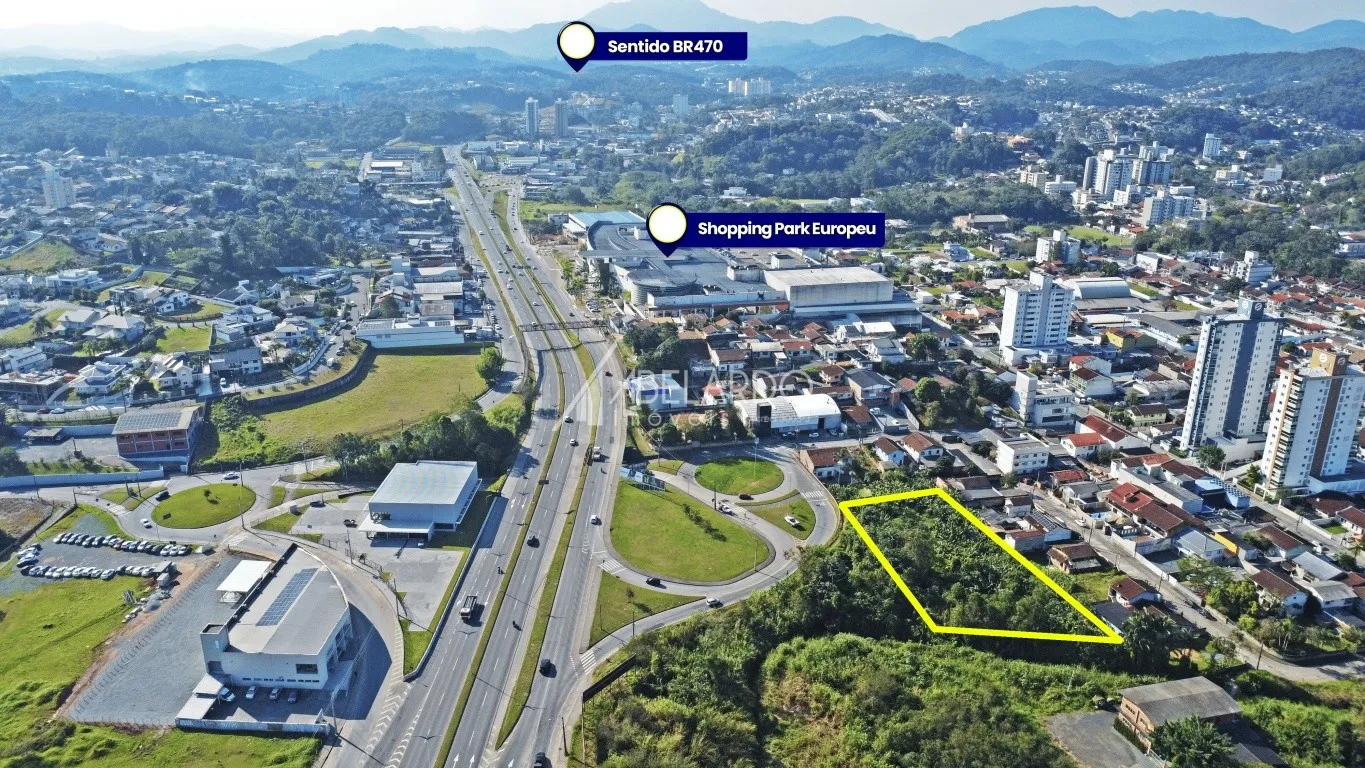 AMPLO TERRENO A MARGEM DA VIA EXPRESSA, LOCALIZADO ENTRE O SHOPPING PARK EUROPEU E FORT ATACADISTA - Bairro Itoupava Norte — foto 2