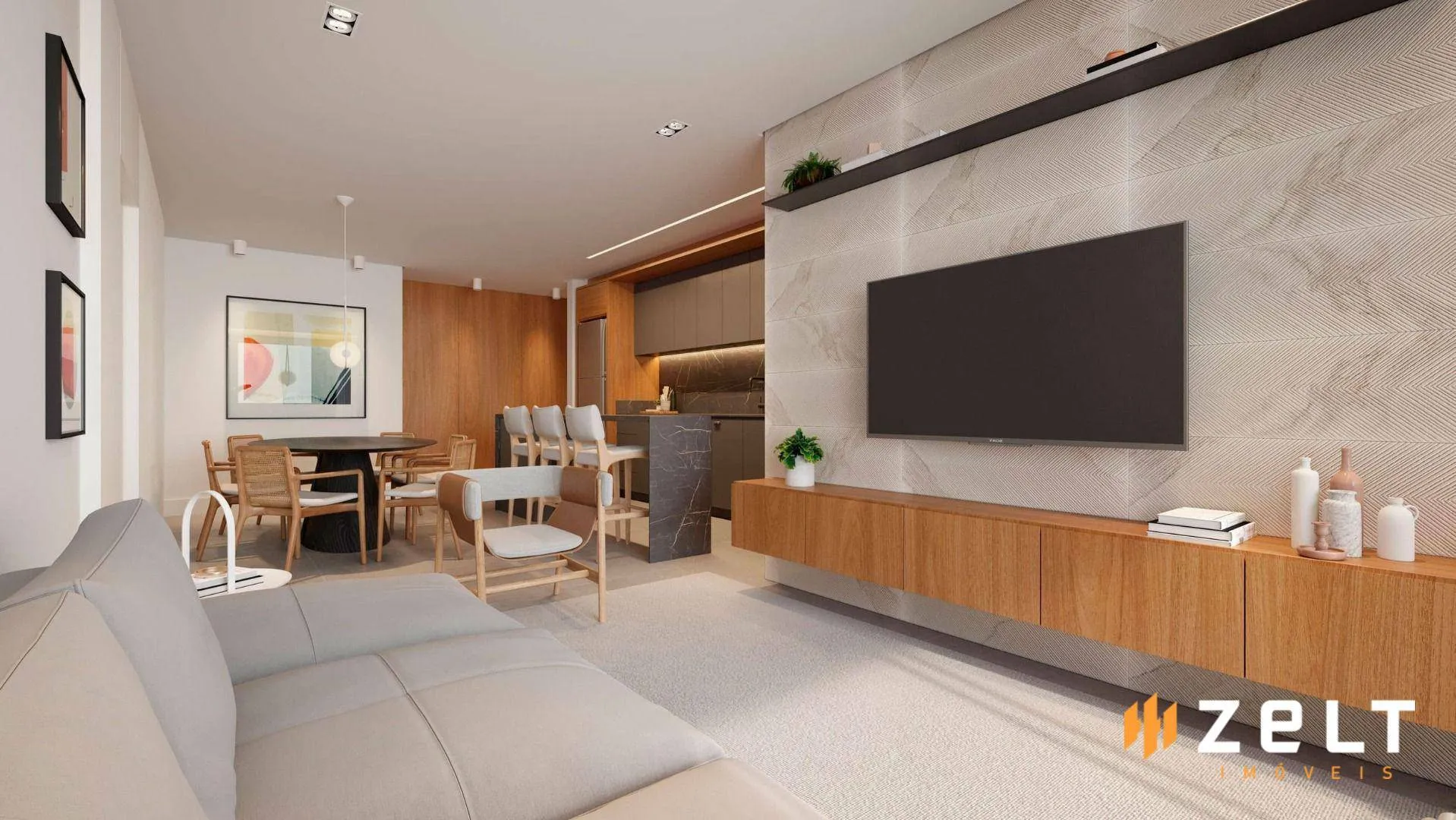 Reserva - Construtora Habitat - Apartamento á Venda com 3 dormitórios, 118,32m2 - Itoupava Seca - Blumenau/SC — foto 2