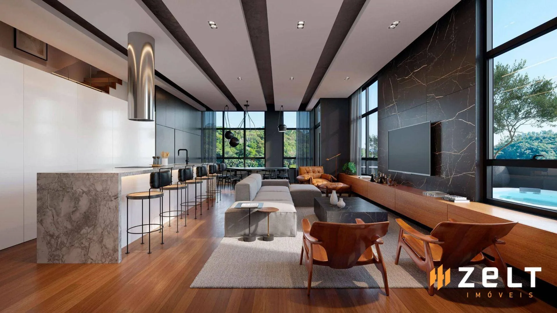 Reserva - Construtora Habitat - Apartamento á Venda com 3 dormitórios, 118,32m2 - Itoupava Seca - Blumenau/SC — foto 7