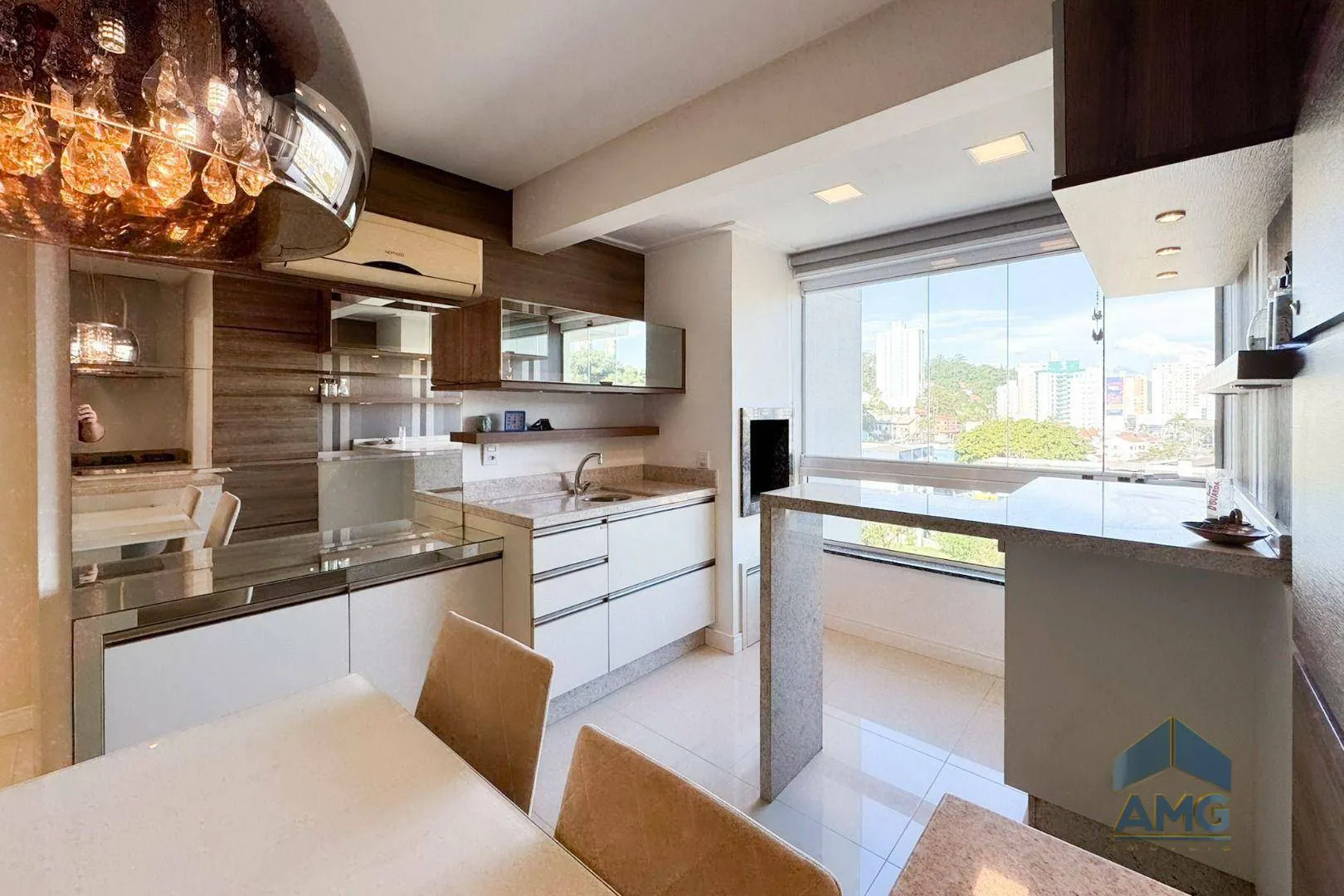Apartamento 100% mobiliado com 3 dormitórios à venda, segundo dono, 83 m, com 2 vagas individuais por R$ 737.000 - Itoupava Seca - Blumenau/SC — foto 6