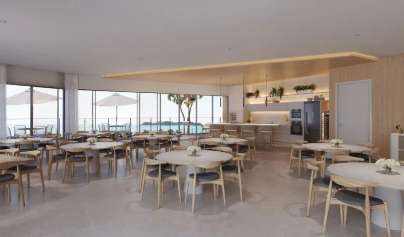 Apartamento frente para o mar com um grande terraço tendo 4 quartos sendo 2 suítes em Penha/SC — foto 6