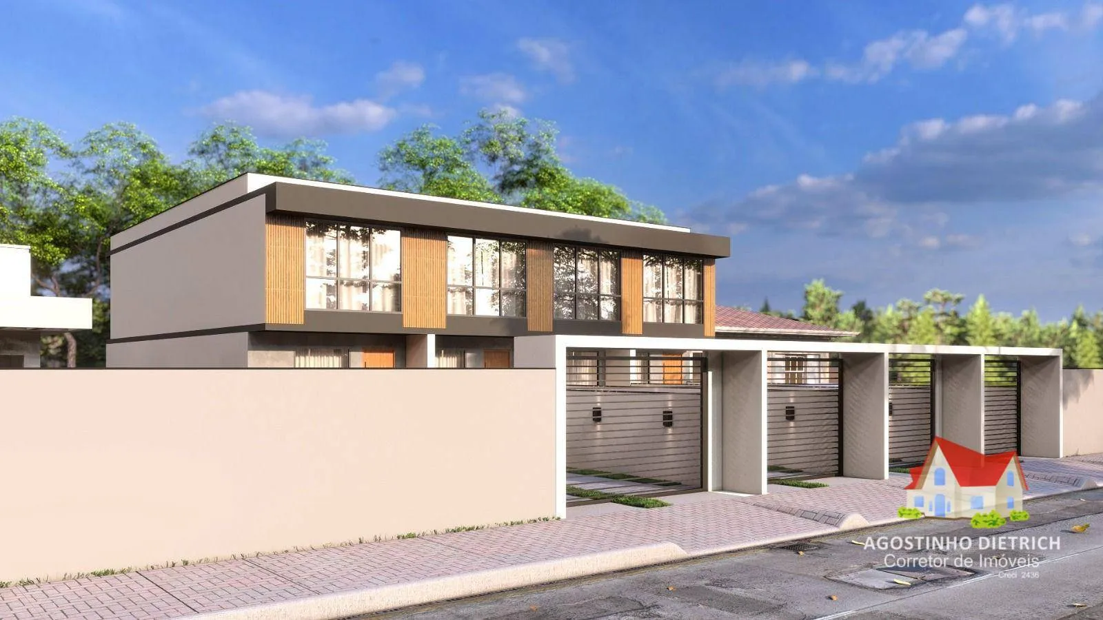 Sobrados Geminados C/02 Suites a 03 Quartos C/Suite + 02 Vagas de Garagens + Espaco aos Fundos No Comasa ! — foto 7