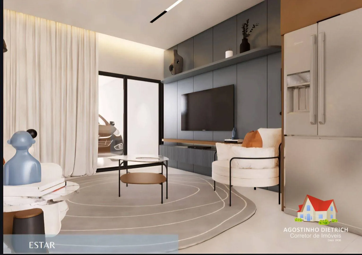 Viva C/Estilo ! Sobrados Geminados C/03 Quartos C/Suite + 02 Vagas de Garagem + Area C/Churrasqueira C/Piscina No Bairro Saguacu ! — foto 7