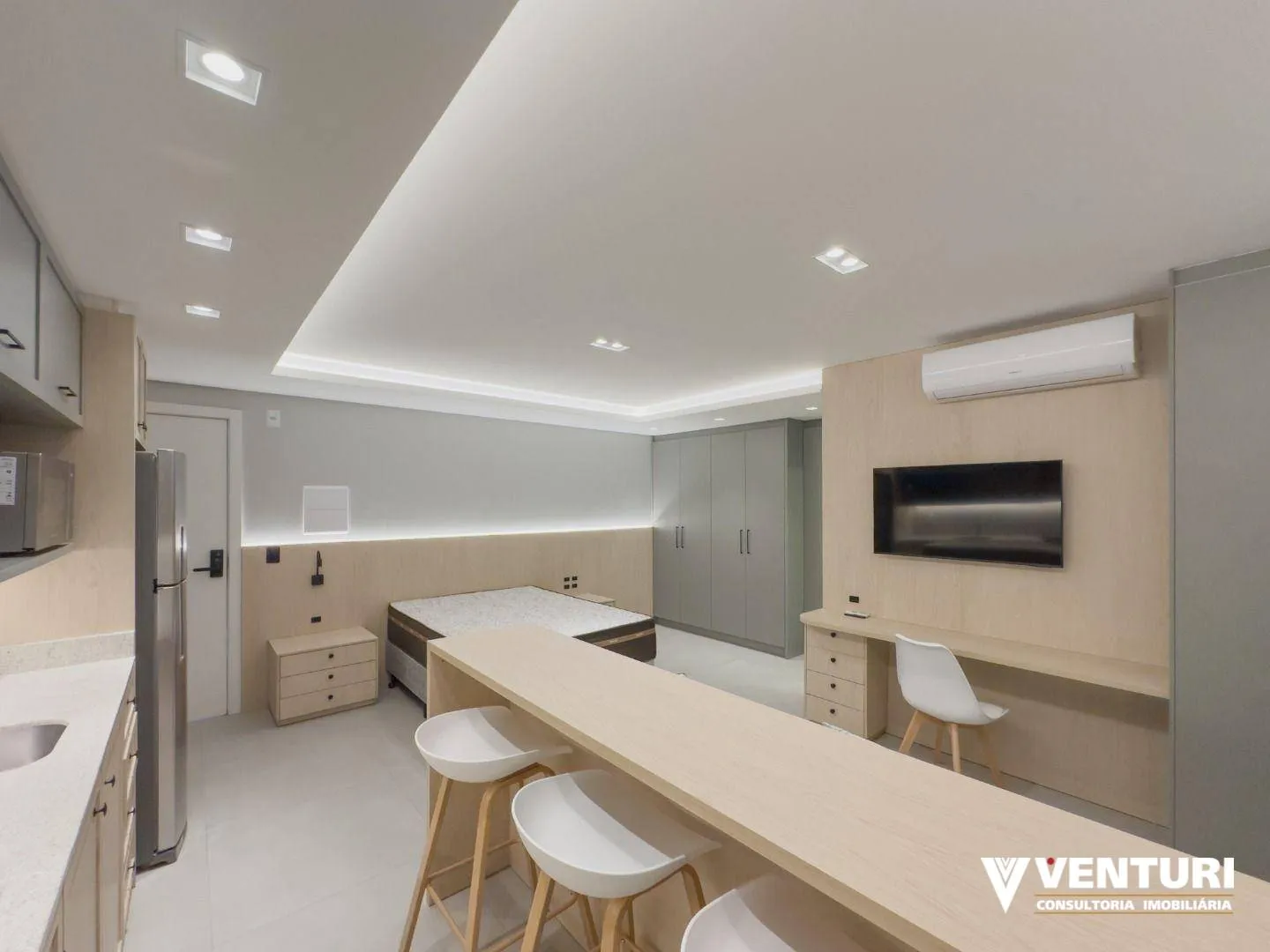 Apartamento com 1 dormitório à venda, 34 m por R$ 592.630,50 - Velha - Blumenau/SC — foto 2