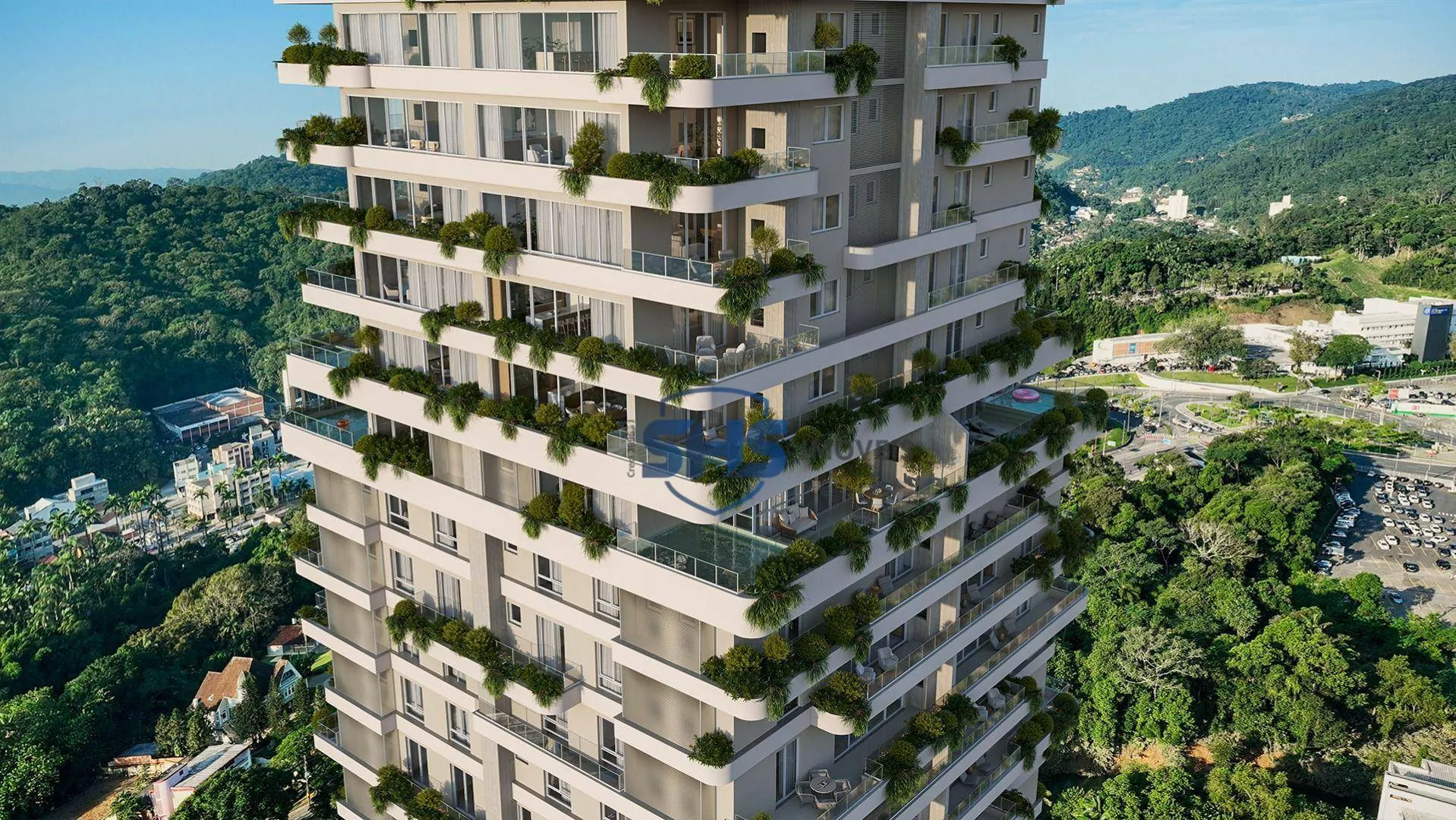 Apartamento com 3 dormitórios à venda, 196 m por R$ 2.408.296,30 - Centro - Blumenau/SC - foto 1