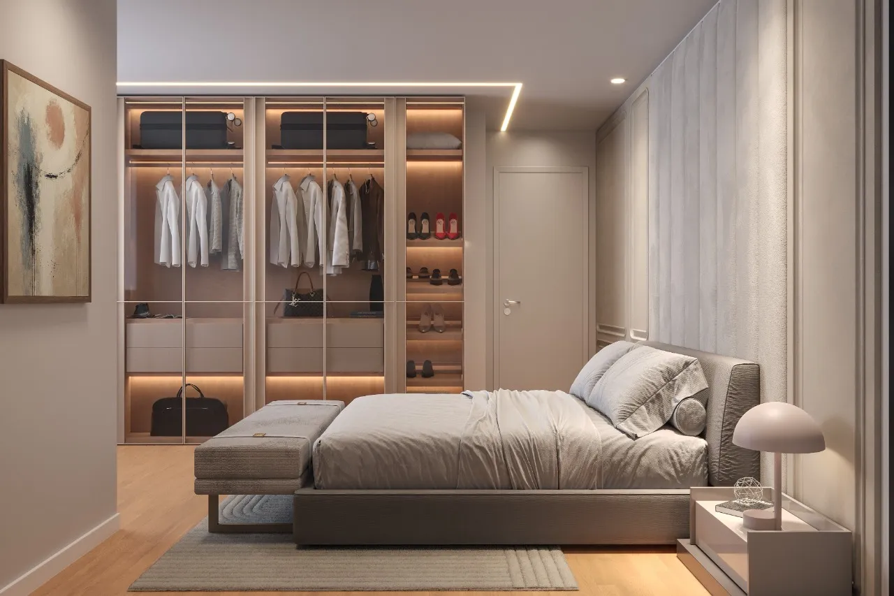 Apartamento no Edifício ART com 1 suíte + 1 demi-suíte (2 quartos) à venda no bairro América em Joinville a partir de R$ 771.882,24. - foto 1