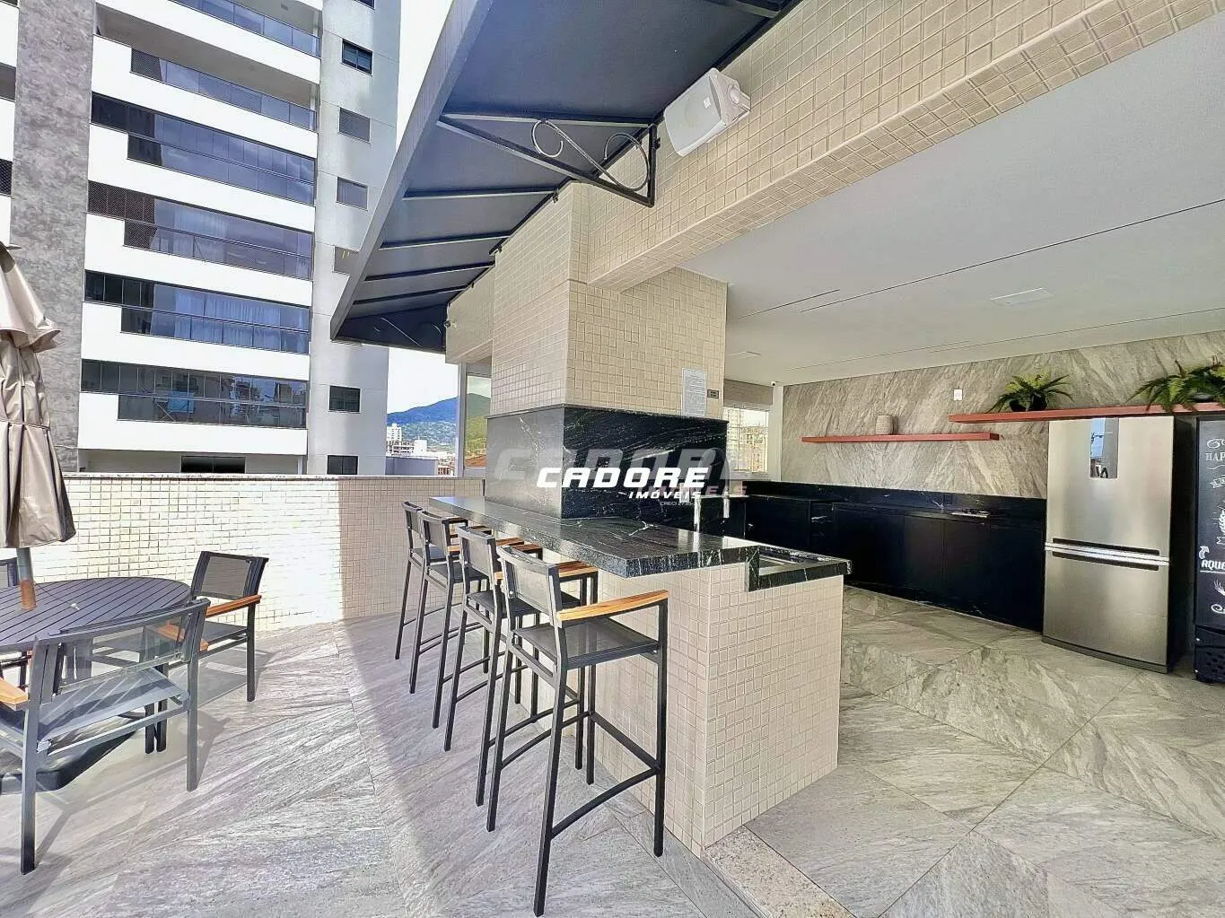 Apartamento com aproximadamente 130 m e vista para o mar, disponível para locação em Perequê - Porto Belo | Cadore Imóveis — foto 4