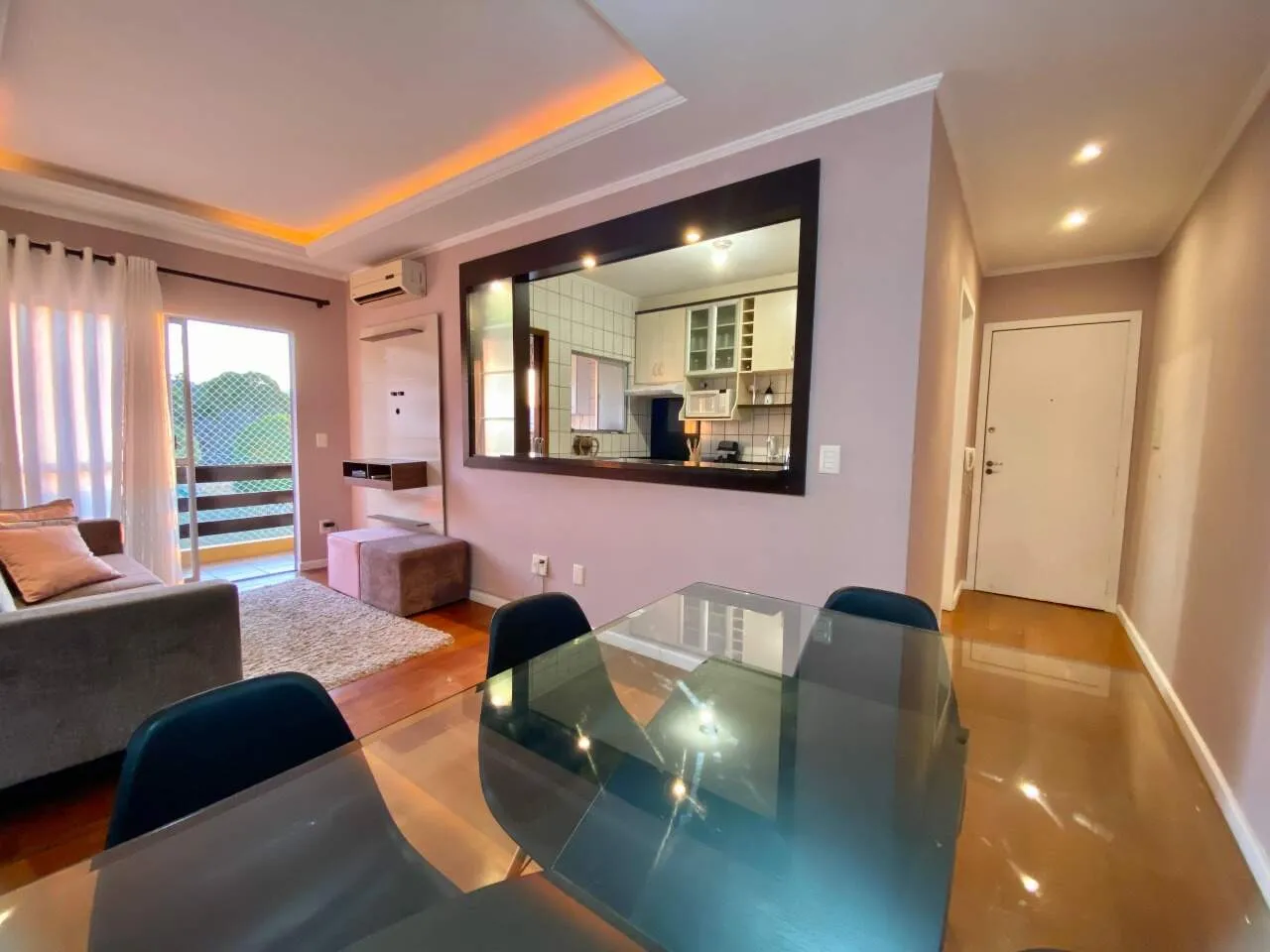 Apartamento semi mobiliado com 3 quartos e lazer completo na Velha Central — foto 3