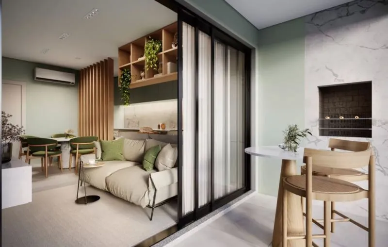 Apartamento à venda no Edifício Brava Living com 3 quartos sendo 1 suíte na Praia Brava em Itajaí/SC — foto 2