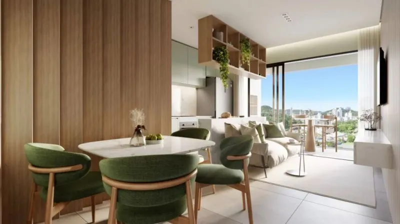 Apartamento à venda no Edifício Brava Living com 3 quartos sendo 1 suíte na Praia Brava em Itajaí/SC — foto 3