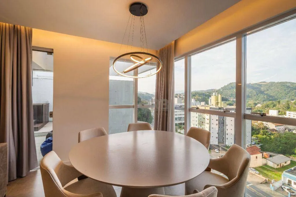 Apartamento com 3 dormitórios para alugar, 194 m por R$ 10.985,68/mês - Fortaleza - Blumenau/SC — foto 3