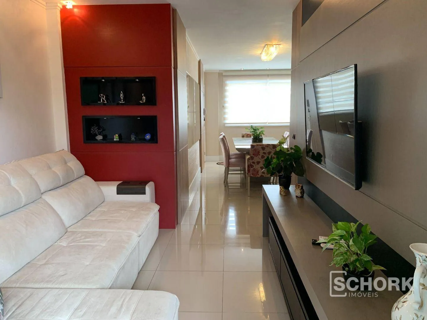 Apartamento semi mobiliado à venda no bairro Quintino, Timbó — foto 2