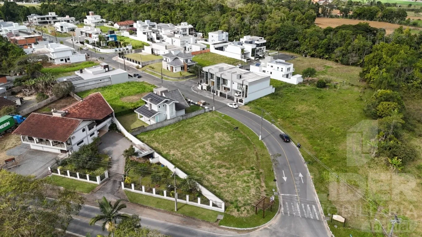 Terreno de esquina no Residencial Jardim Botânico com 1.067,51m em Timbó — foto 3