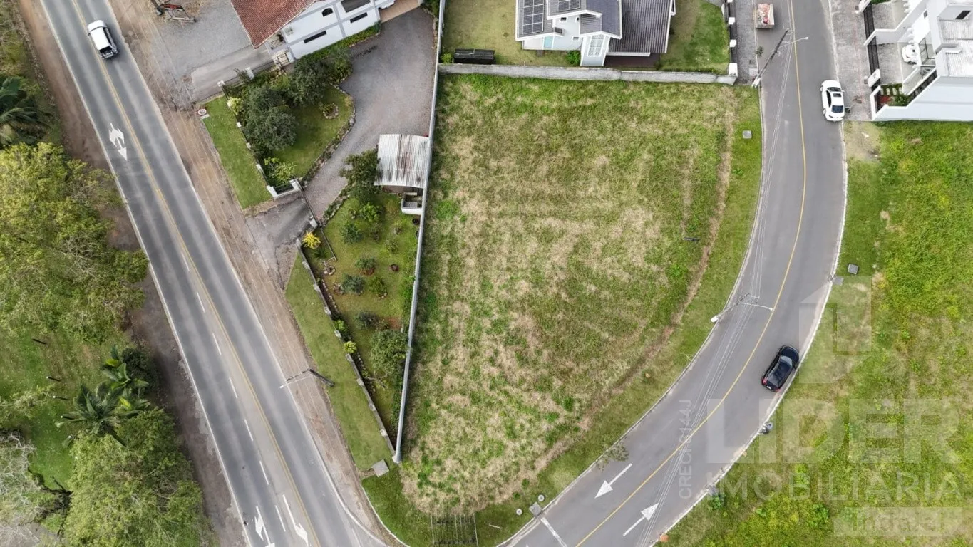 Terreno de esquina no Residencial Jardim Botânico com 1.067,51m em Timbó — foto 5