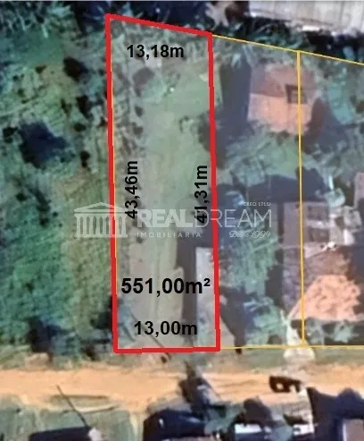Terreno com 551,00m no bairro Tapajós em Indaial SC - foto 1