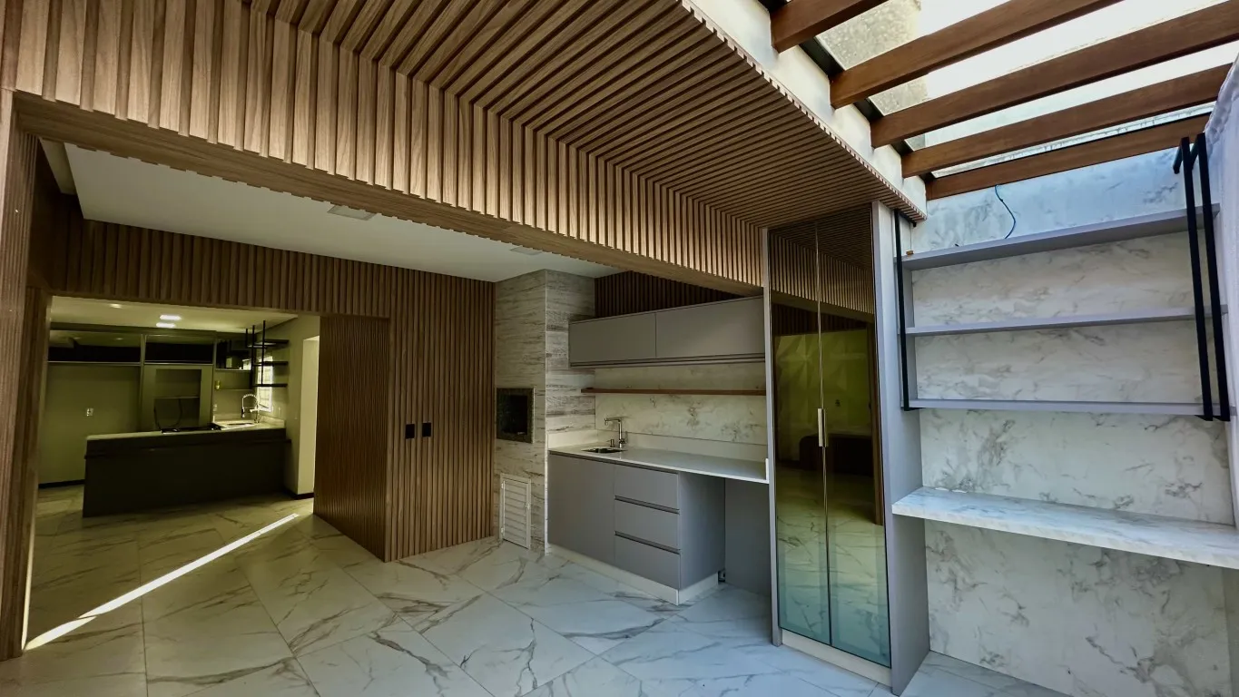 Casa de alto padrão, arquitetura moderna no bairro Tribess — foto 2