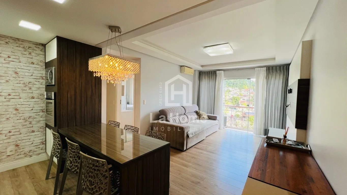 Apartamento mobiliado com 02 quartos sendo 01 suíte à venda em Blumenau, Bairro Garcia — foto 2