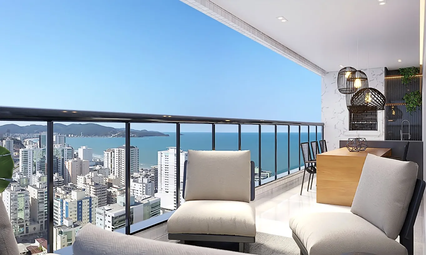 Apartamentos de 3 e 4 suítes em Itapema - Meia Praia - foto 1