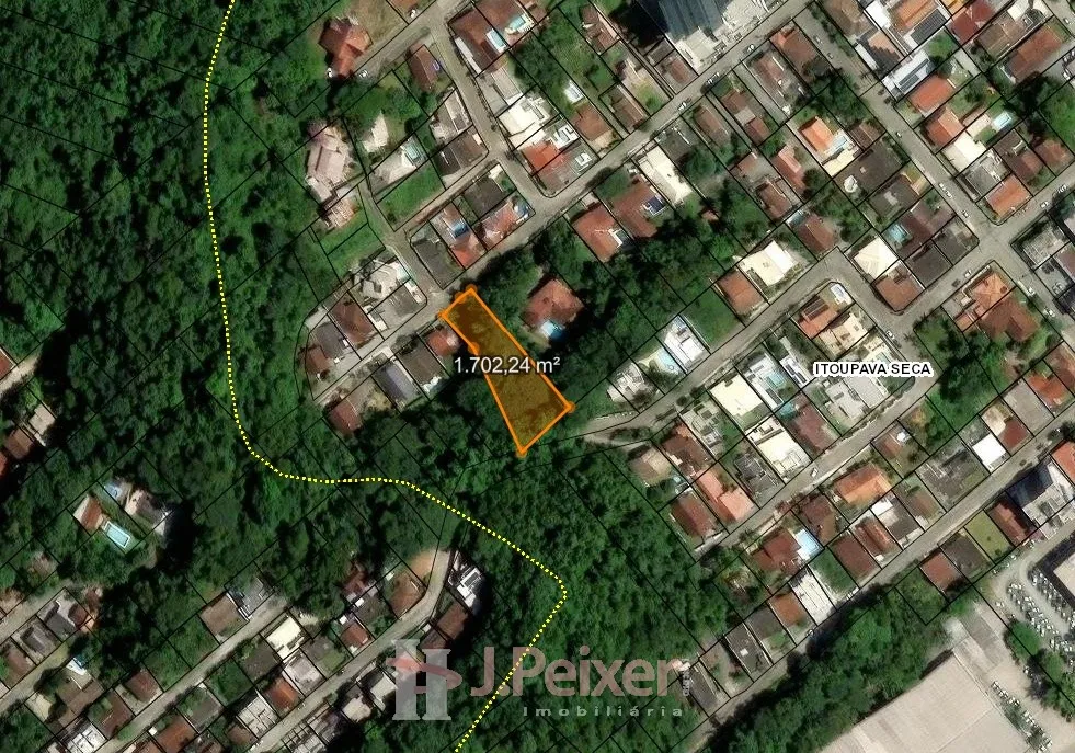 Terreno de 1.702,82 m localização no Bairro Itoupava Seca em Blumenau-SC — foto 3