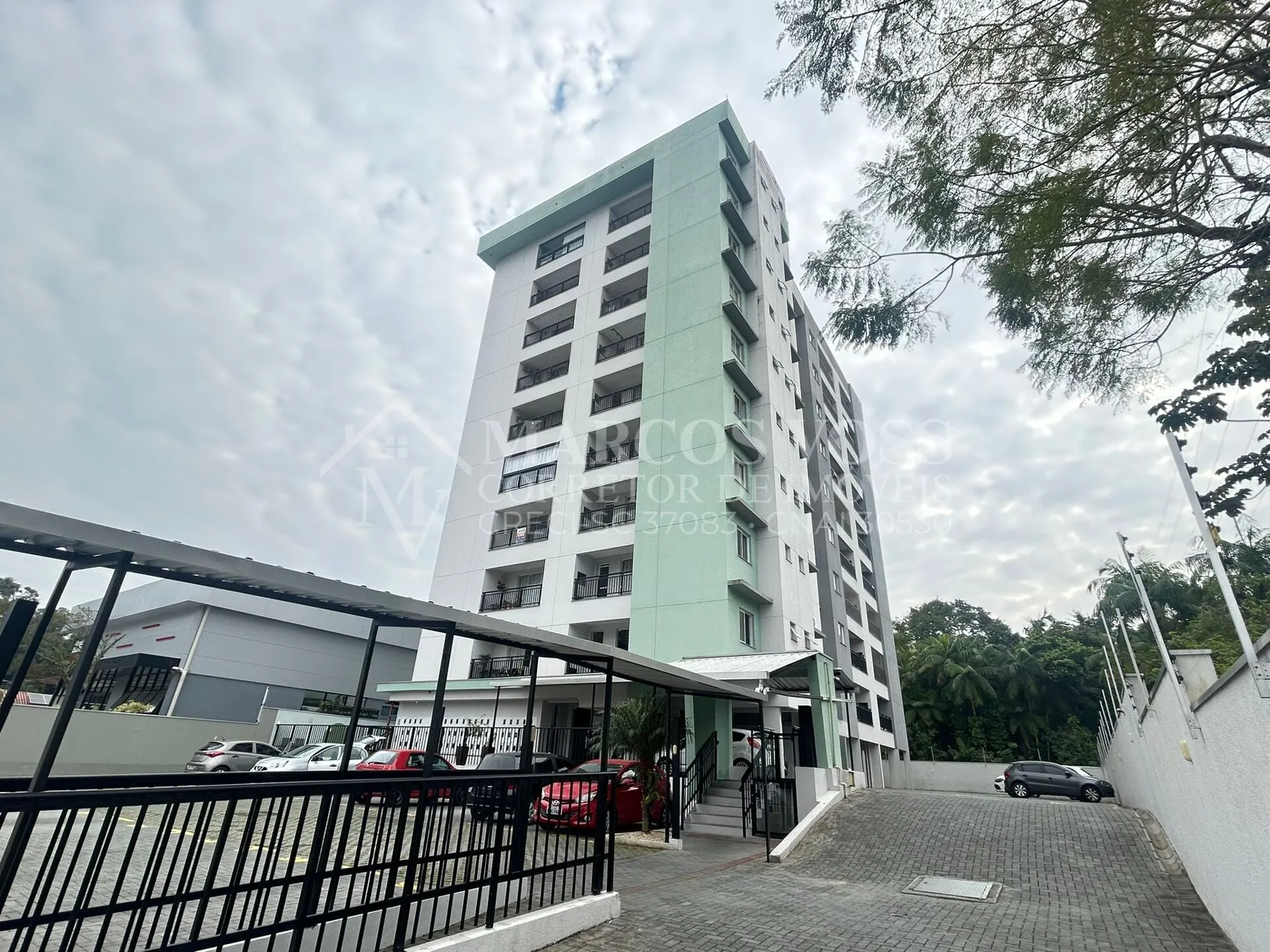 Apartamento à venda com 2 quartos, 1 vaga, 56m² na região do bairro Escola Agrícola, próximo à Rua José Deeke, Blumenau — foto 2