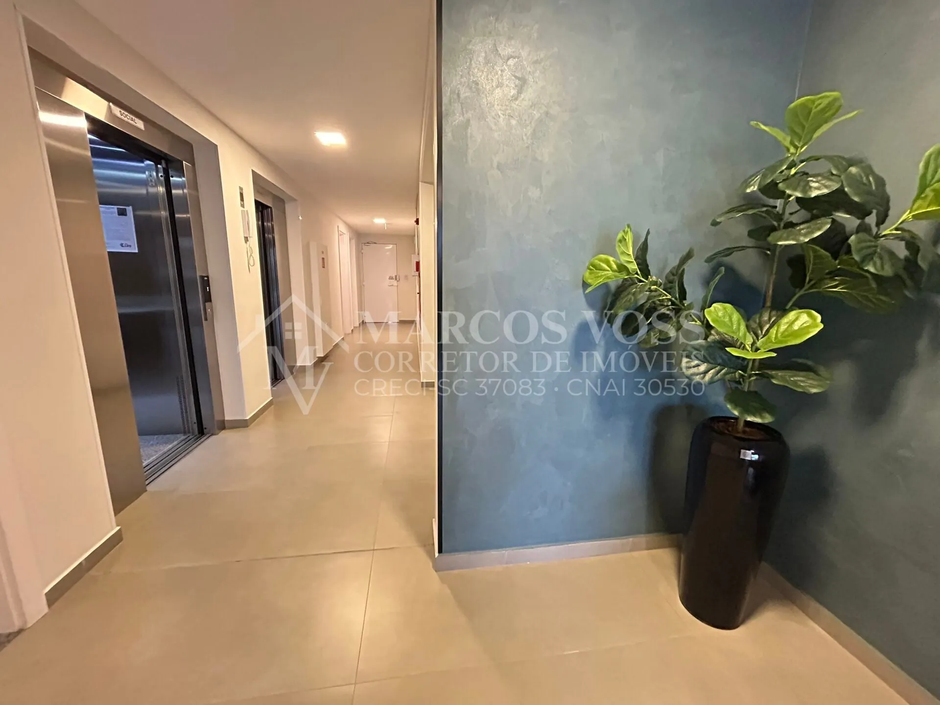 Apartamento à venda com 2 quartos, 1 vaga, 56m² na região do bairro Escola Agrícola, próximo à Rua José Deeke, Blumenau — foto 4