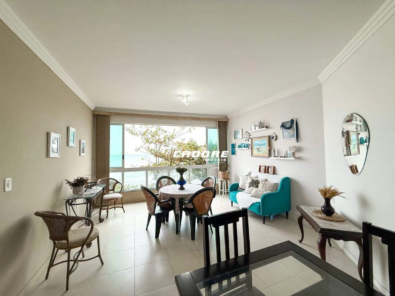 Apartamento com vista mar permanente para locação em Meia Praia - Itapema I Cadore Imóveis — foto 5