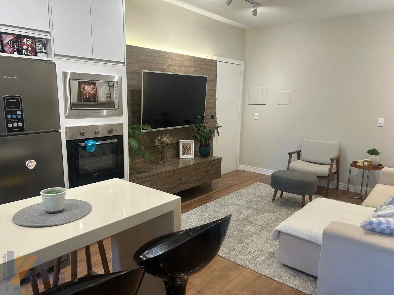 Lindo Apartamento mobiliado de 3 dormitórios à Venda - Bairro Bela Vista. — foto 5