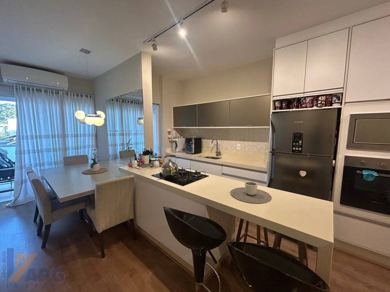 Lindo Apartamento mobiliado de 3 dormitórios à Venda - Bairro Bela Vista. — foto 6