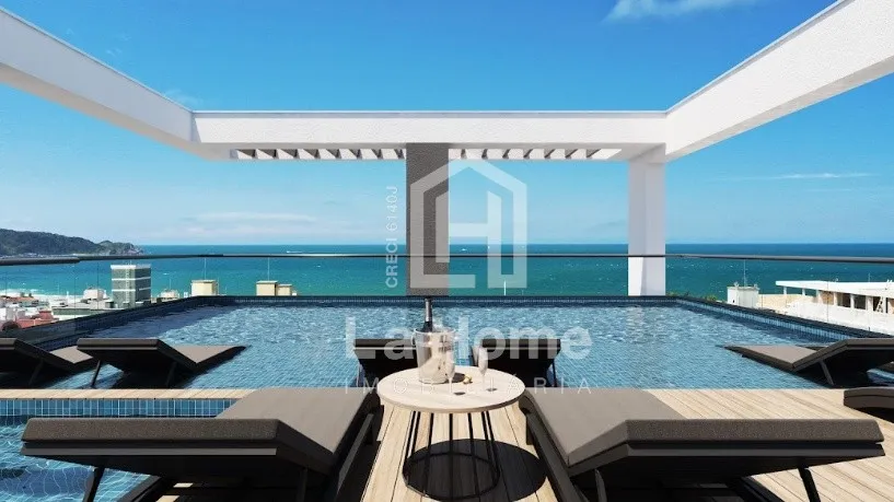 Loft com 38,99m à venda em Bombinhas - Bairro Bombas - Villa Bellagio Rooftop - Construtora J.E VARGAS - 30% Entrada + 5 Reforços anuais + 60x Parcelas - foto 1