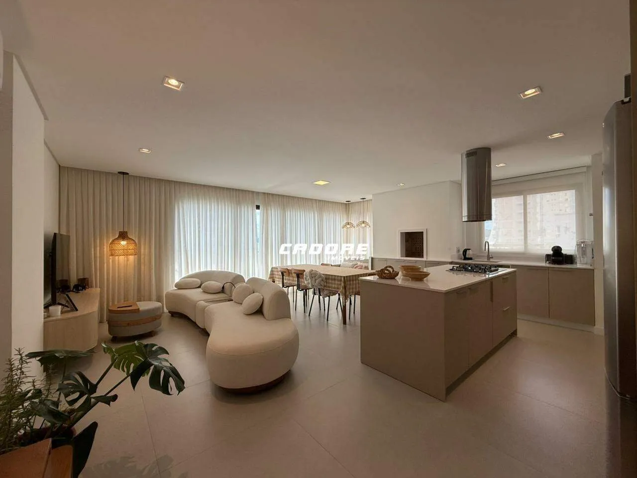 Apartamento para locação com vista permanente para o mar em Balneário Perequê - Porto Belo I Cadore Imóveis — foto 3