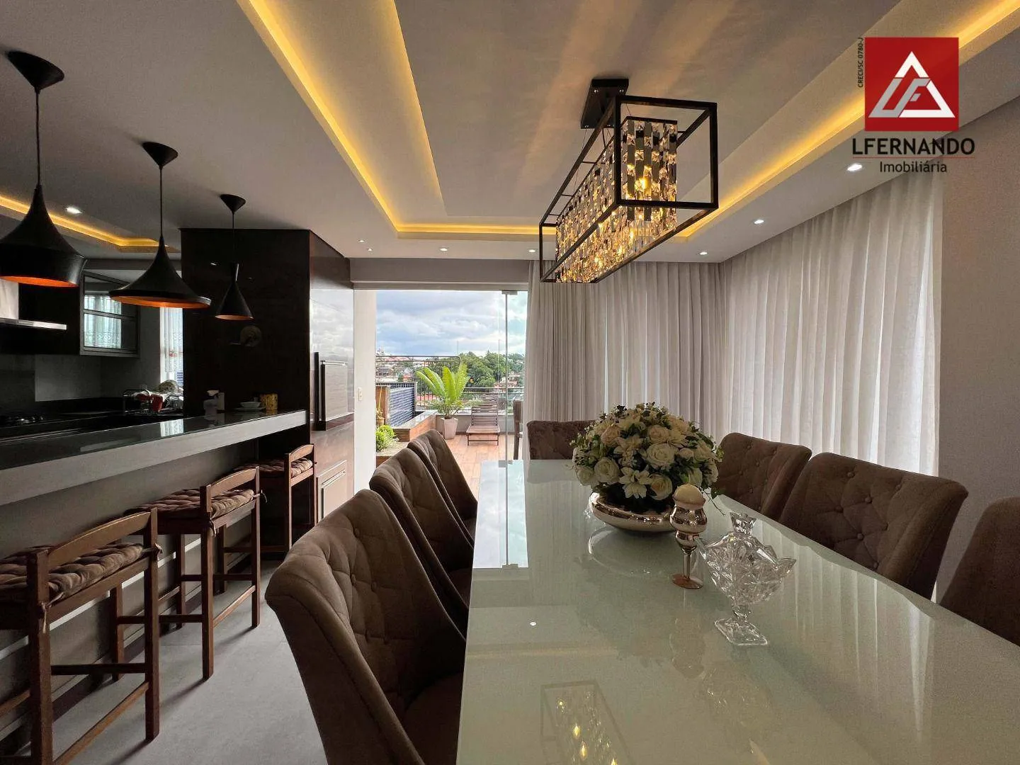 Cobertura com 3 dormitórios, sendo 1 suíte à venda, 280 m por R$ 1.350.000 - Fortaleza - Blumenau/SC — foto 7