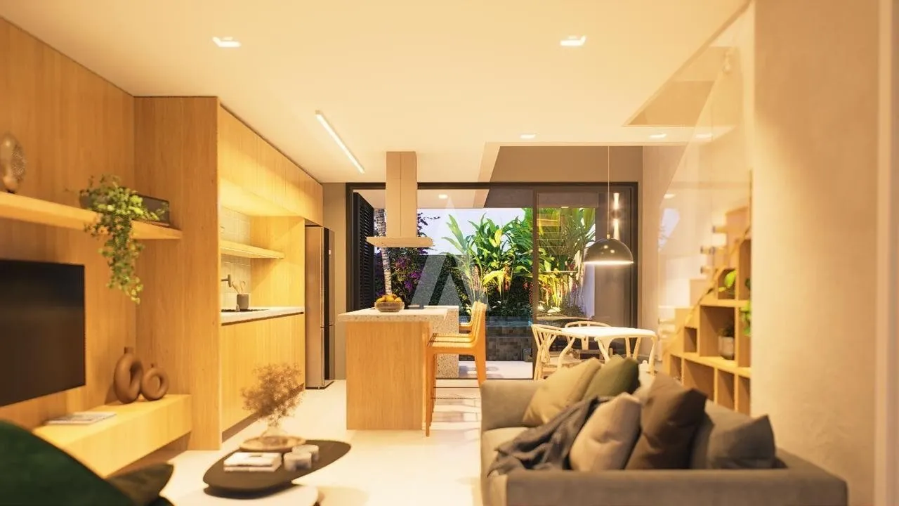 Sobrado geminado com 1 suíte e 2 quartos à venda no bairro Iririú em Joinville-SC por R$728.000,00. - foto 1