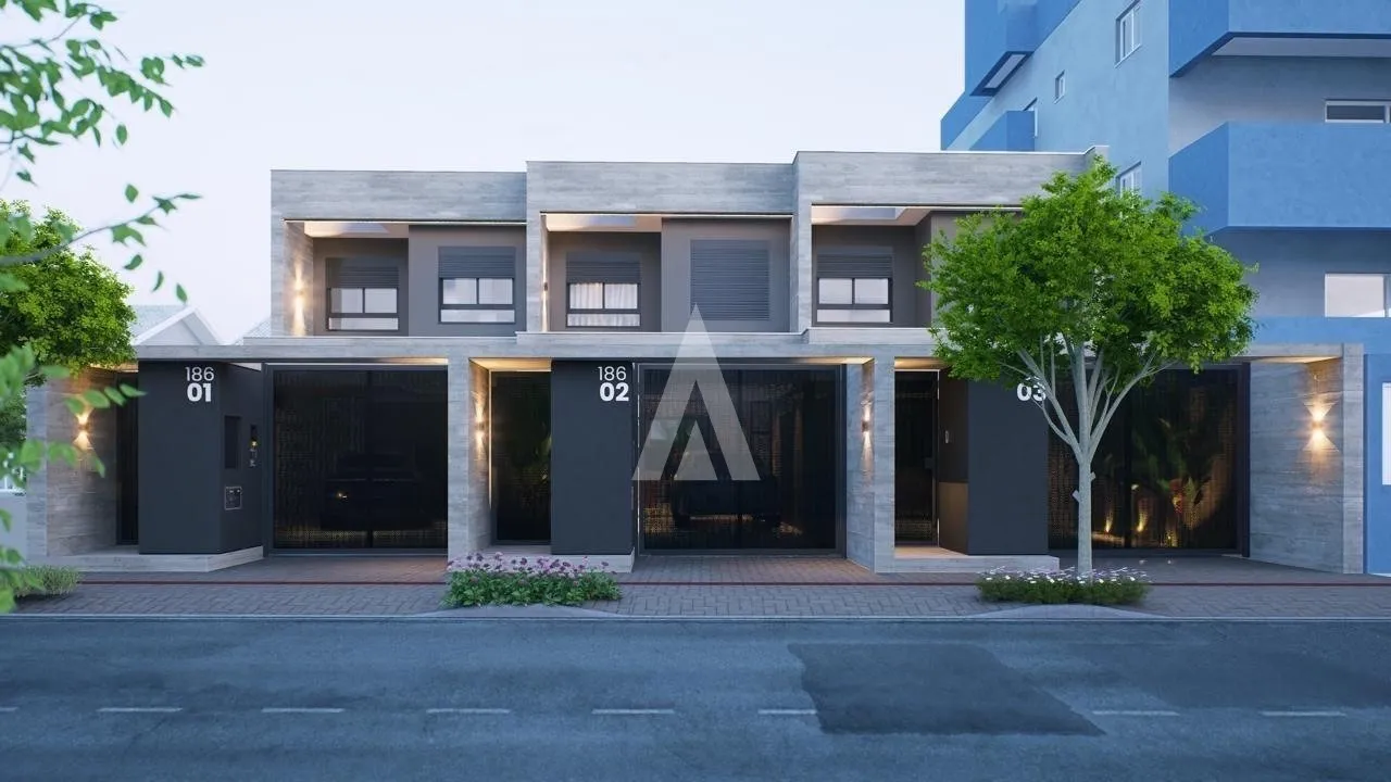 Sobrado geminado com 1 suíte e 2 quartos à venda no bairro Iririú em Joinville-SC por R$728.000,00. — foto 2