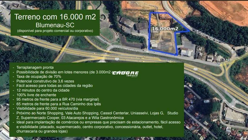 Lote/Terreno à venda, Fidélis - Blumenau/SC - foto 1