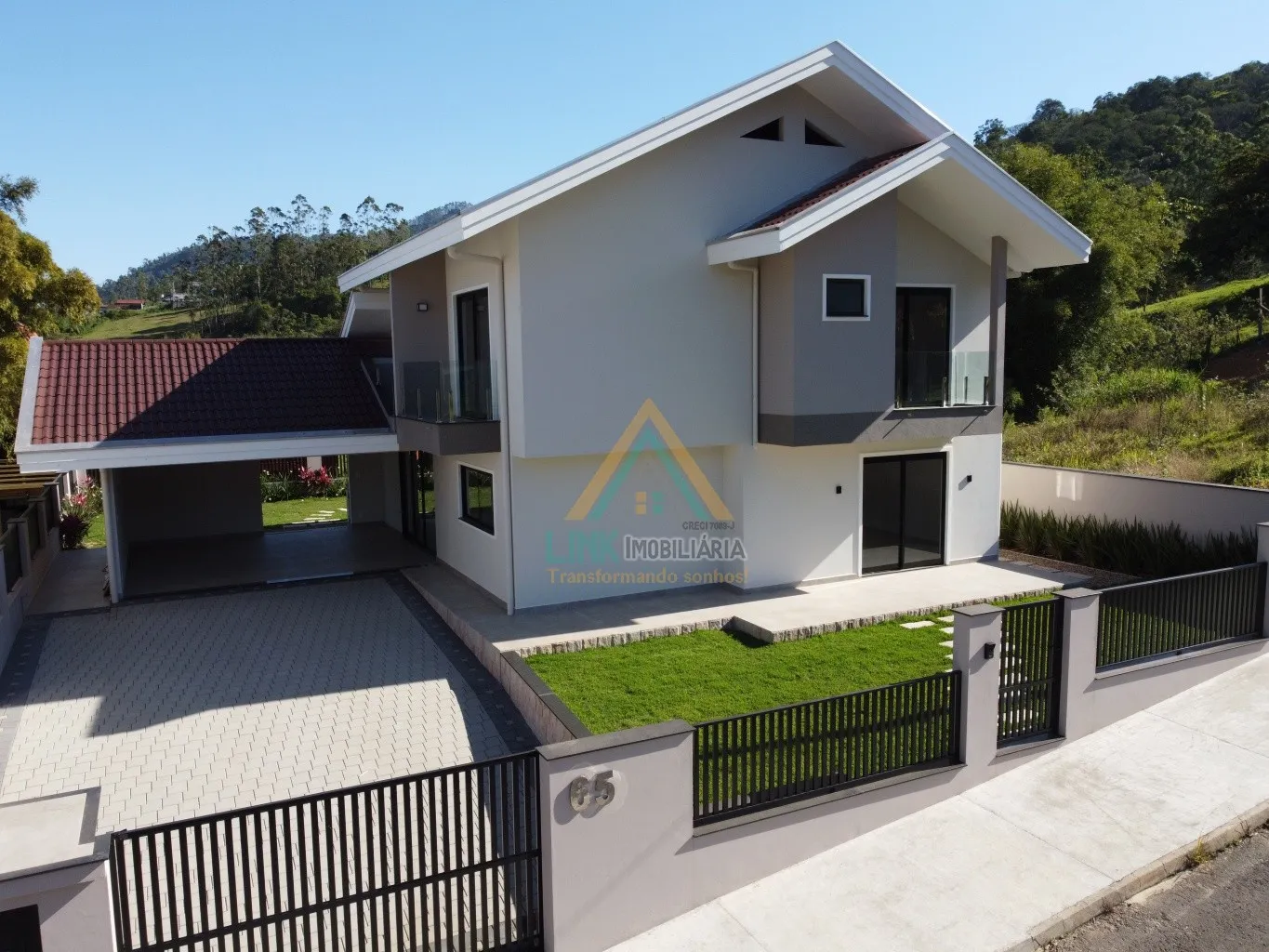 Casa de Alto Padrão em Pomerode, no bairro Ribeirão Areia com 220,29m. — foto 2