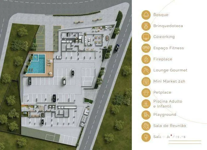 Apartamento com 2 dormitórios à venda, 76 m por R$ 540.000 - Velha - Blumenau/SC — foto 2