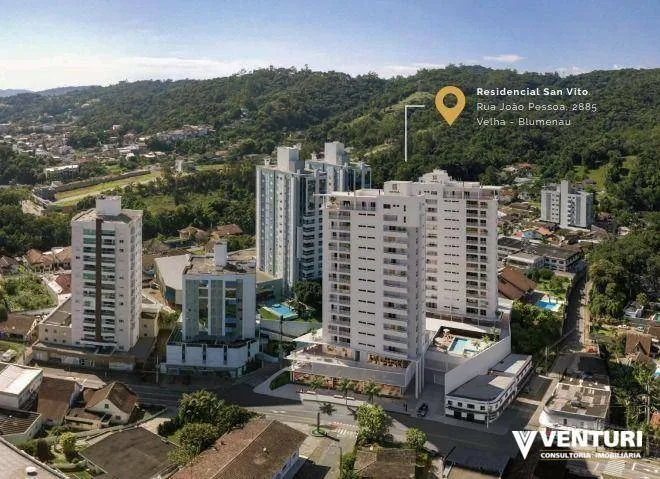 Apartamento com 2 dormitórios à venda, 76 m por R$ 540.000 - Velha - Blumenau/SC — foto 4