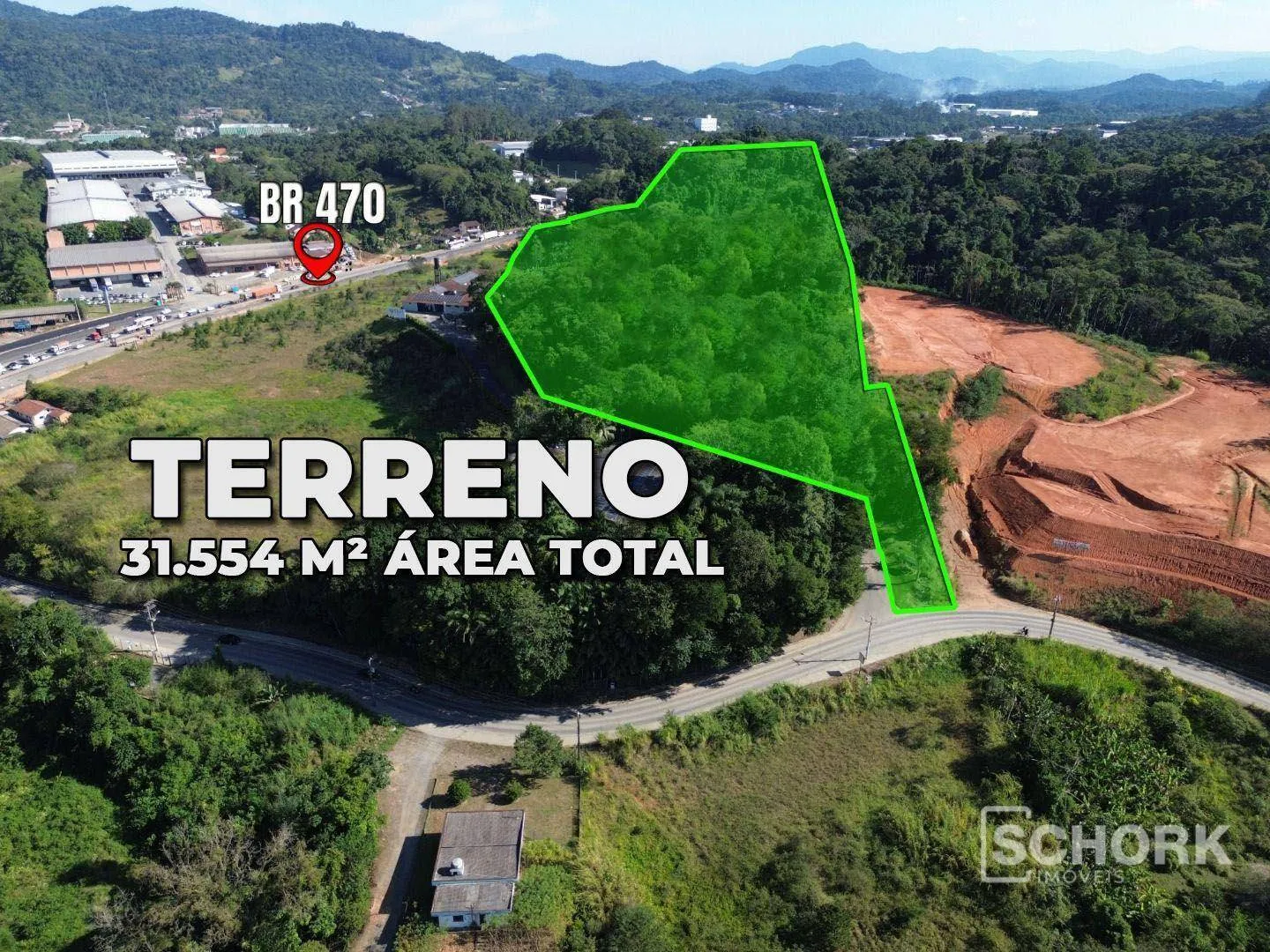 Terreno à venda, 31554 m por R$ 22.090.000,00 - Testo Salto - Blumenau/SC - foto 1