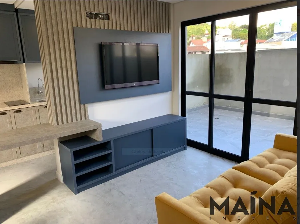 Apartamento terraço mobiliado com 2 dormitórios, sendo 1 suíte no Victor Konder. — foto 2