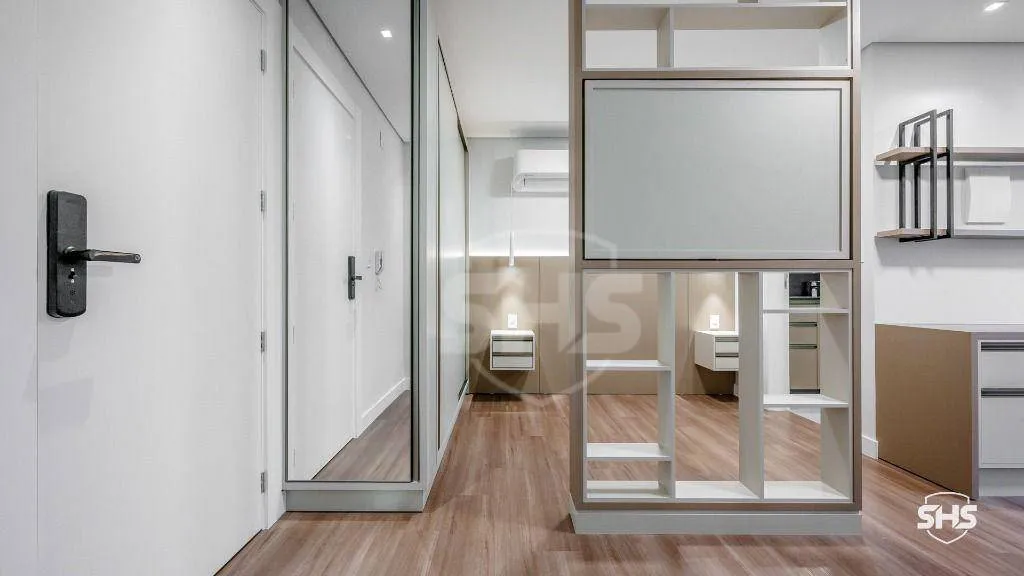 Apartamento com 1 dormitório para alugar, 27 m por R$ 2.910,00/mês - Centro (Blumenau) - Blumenau/SC — foto 4