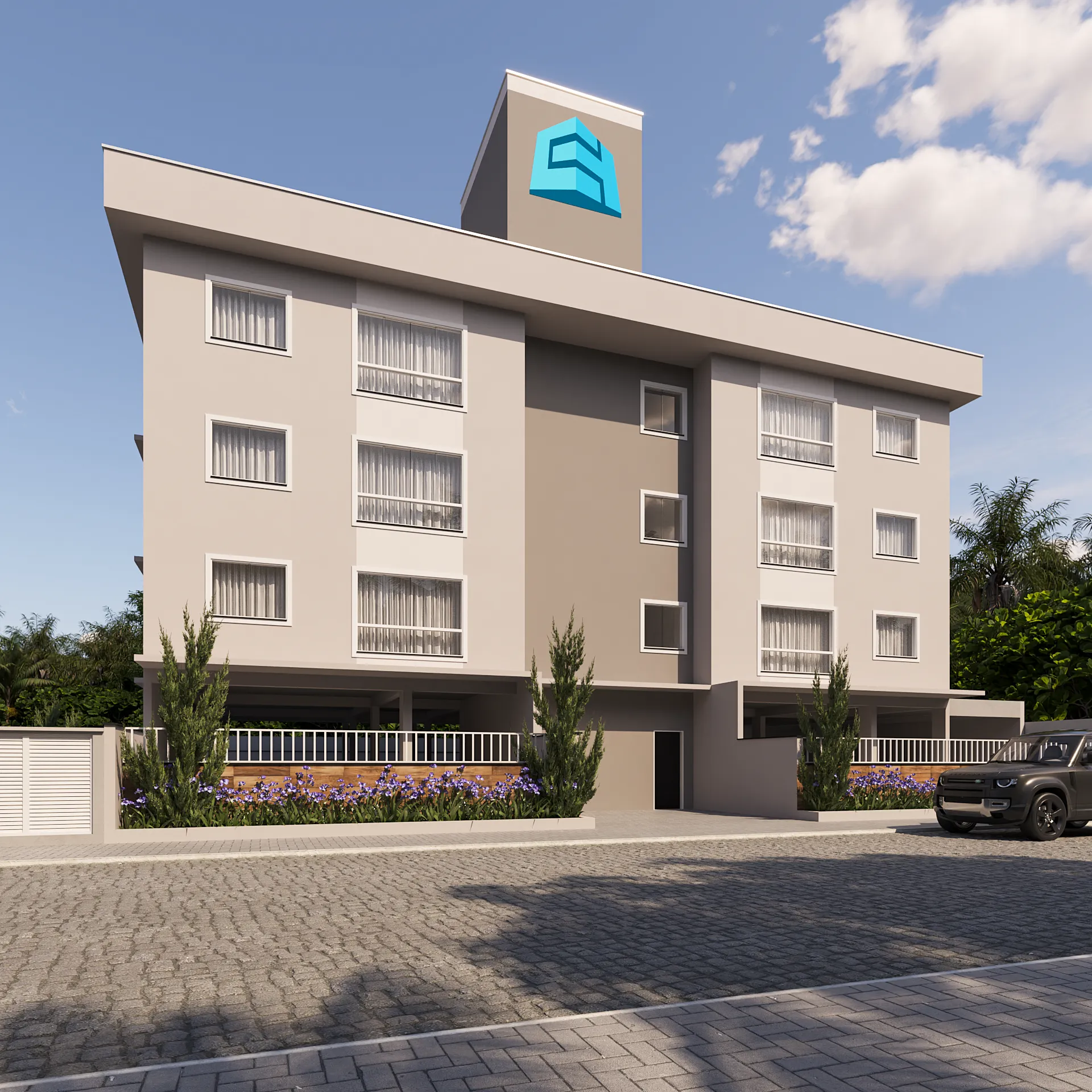 Centro de Pomerode com Elevador | Obra Avançada | Apto 2 Quartos e Lofts - foto 1