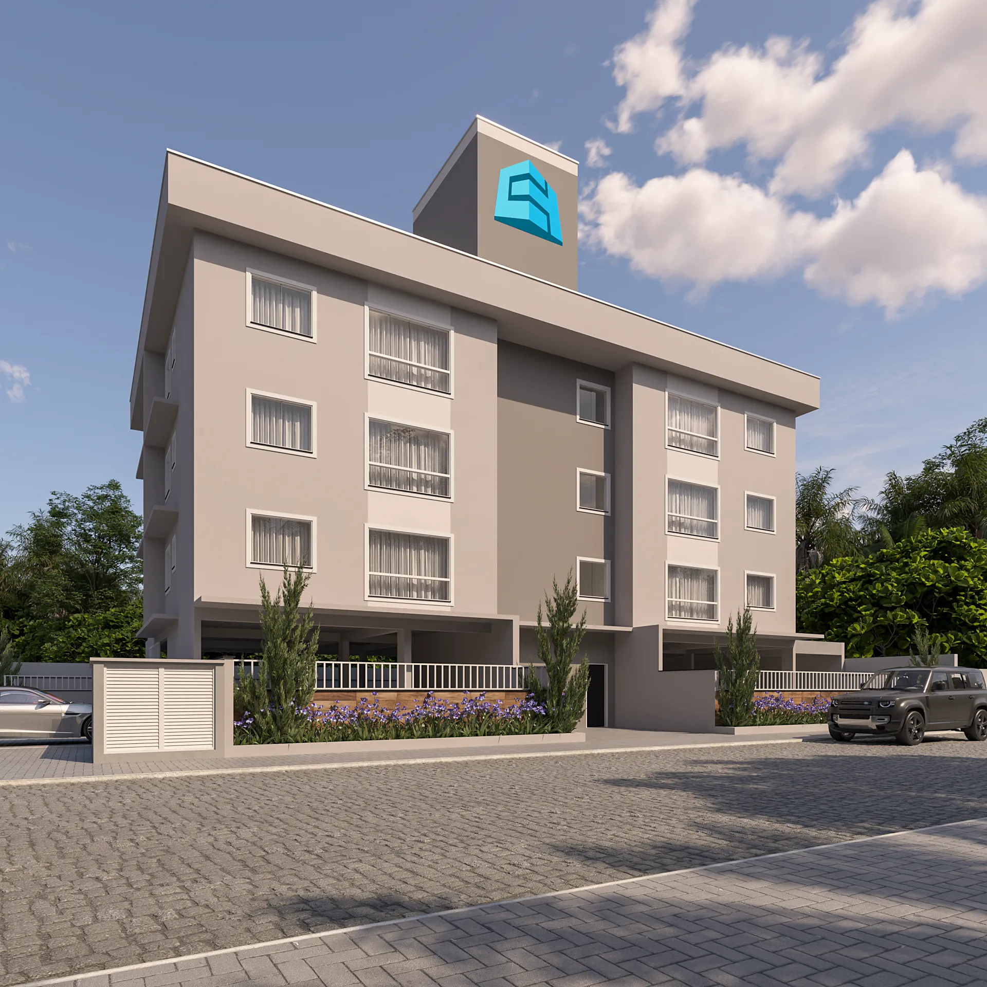 Centro de Pomerode com Elevador | Obra Avançada | Apto 2 Quartos e Lofts — foto 3