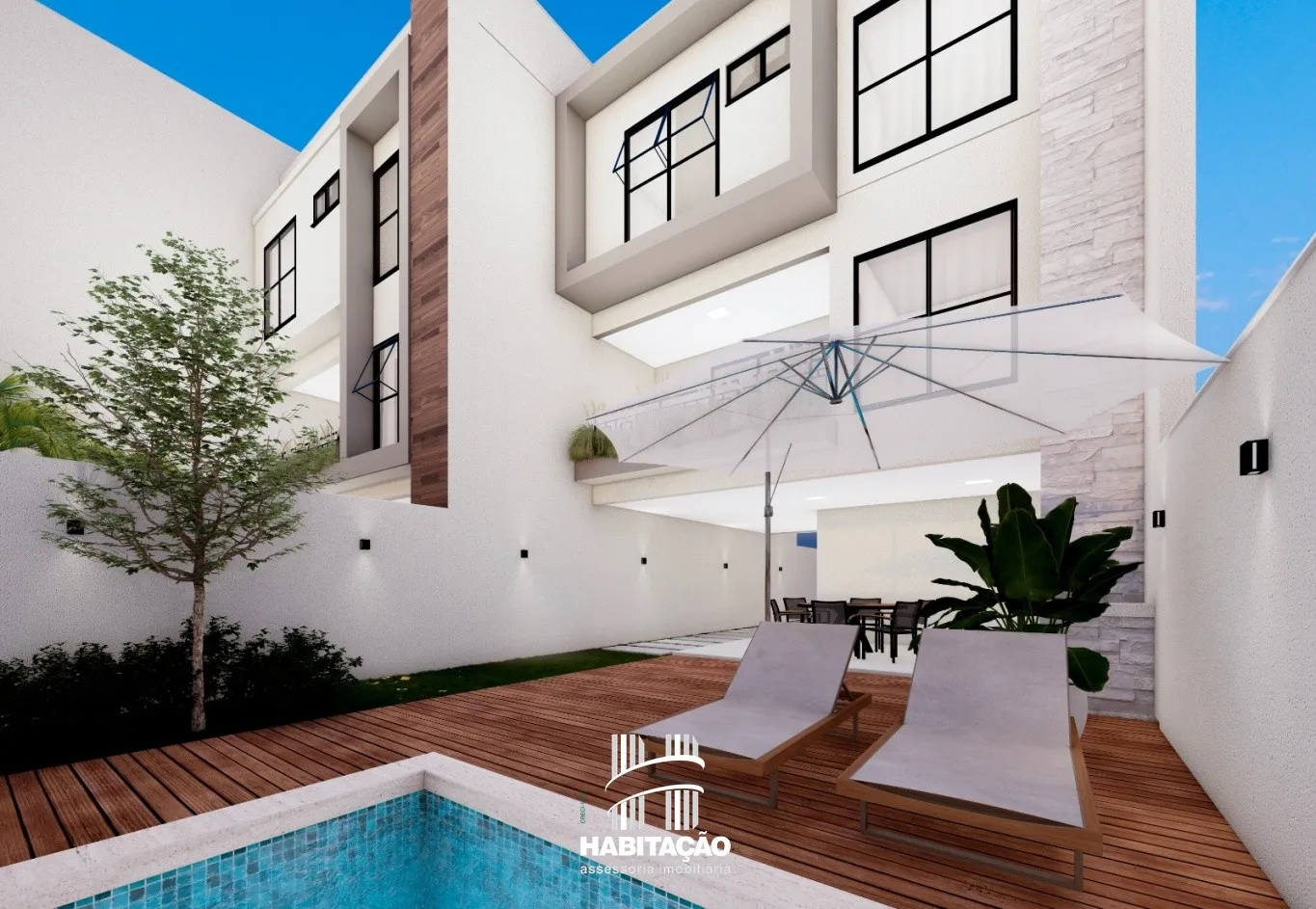 Casa Triplex com 3 suítes, área de festas e piscina - Bairro Escola Agrícola - foto 1