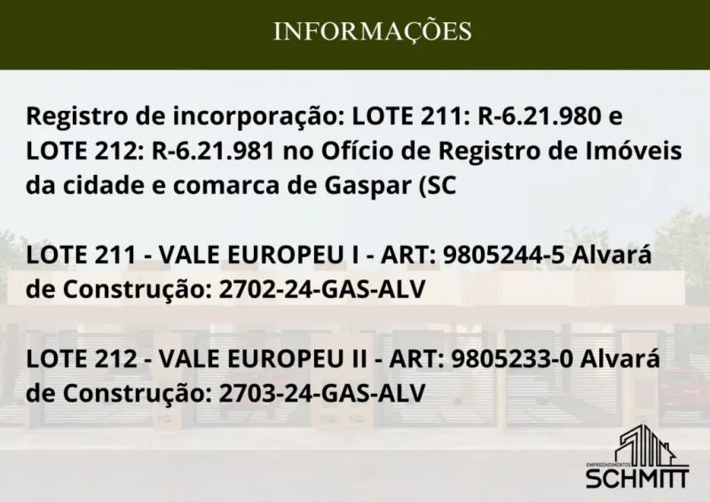 PRÉ-LANÇAMENTO - Casas Geminadas no Bairro Figueira, em Gaspar — foto 4