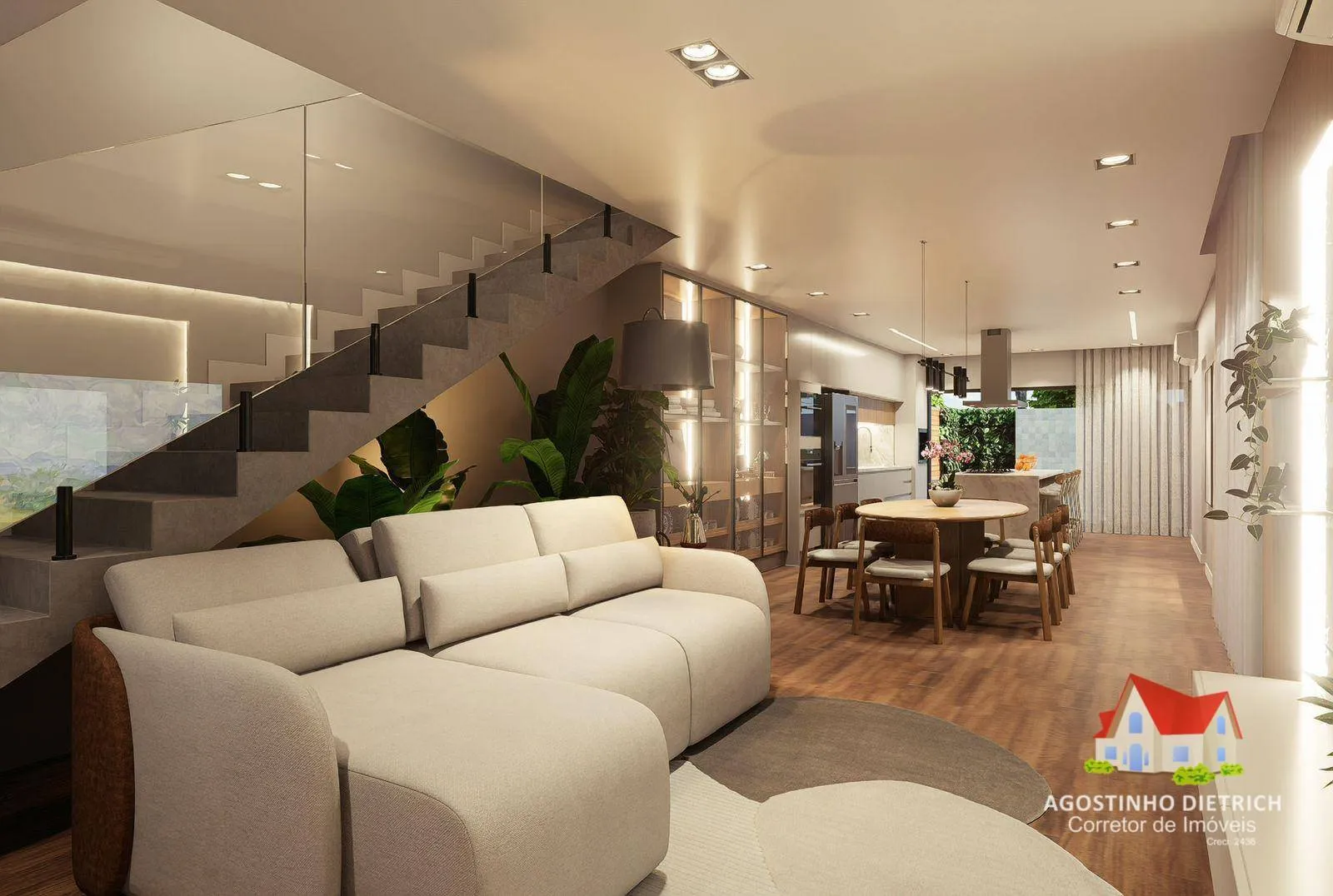 Conforto e Sofisticacao! Sobrados Geminado C/03 Suites + Hidro + Area C/Churrasq.e Piscina + 02 Garagens Cobertas No Jardim Sofia ! — foto 5